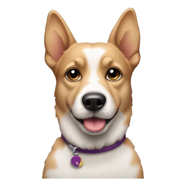 A chromosome dog sticker