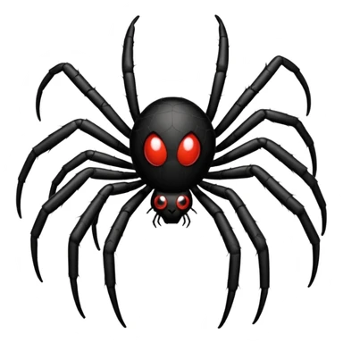 Spider with ankle bracelet sticker