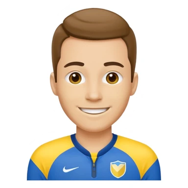 Myself in boca juniors jersethat's not boca's kit sticker