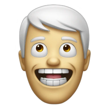 mort de rire sticker