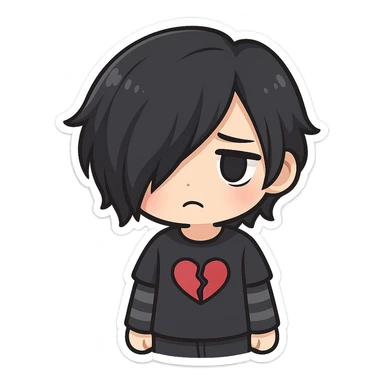 emo object sticker