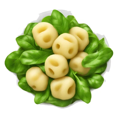 Gnocchi with citrons and arugula sticker
