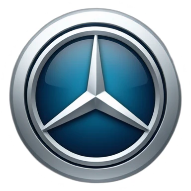 mercedes benz emblem sticker
