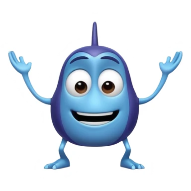 Pixar movie character sticker