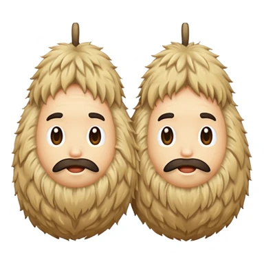 Couille poilu sticker