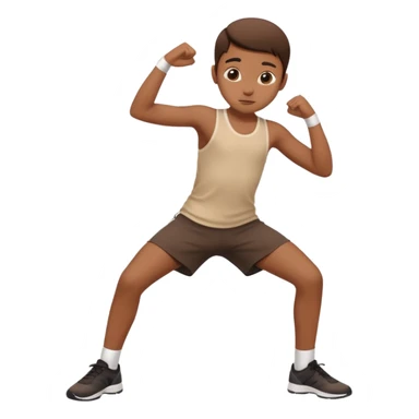 Kid doing the 6-7 move sticker