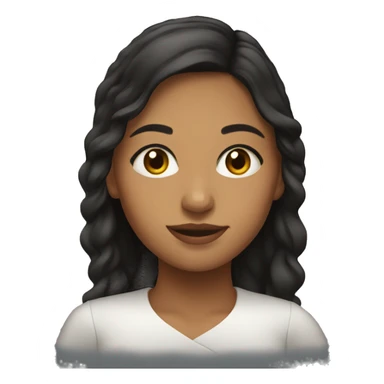 colombian girl sticker