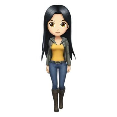 nico robin full body sticker