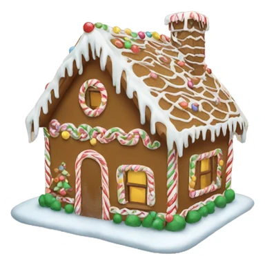 gingerbread house sticker