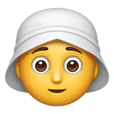 Şapkalı bir ünlü sticker