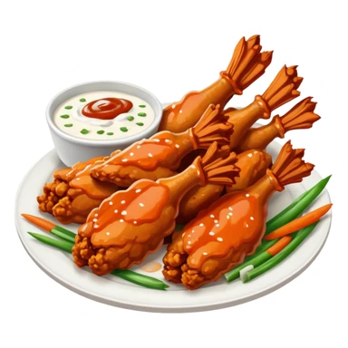 buffalo chicken wings sticker