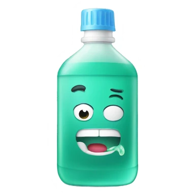 mouthwash sticker