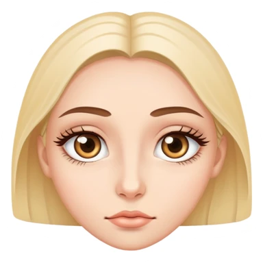 beautiful eyes with under-eye circle sticker