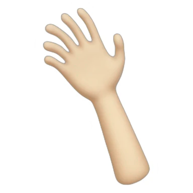 arm in a cast sticker