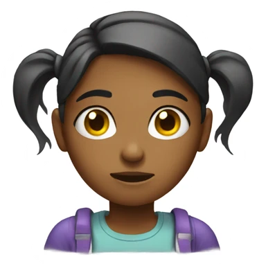 girl sweating  sticker