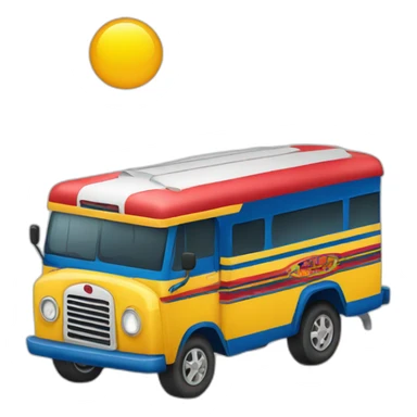 Jeepney philippines sticker