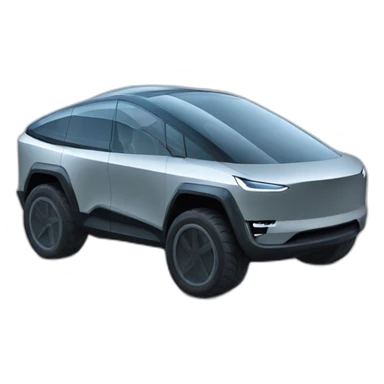 Tesla cyber truck sticker