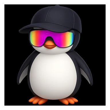 Remove any text or writing from the sunglasses in the image. Keep the original style and look of the sunglasses intact without text. sticker