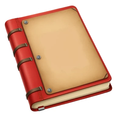 red Sketchbook sticker