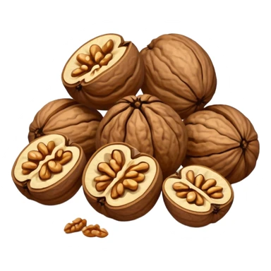 destroyed walnuts sticker