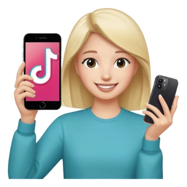 Verificación de tik tok sticker