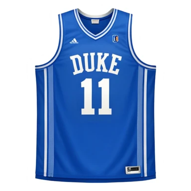 Duke basketball jersey sticker