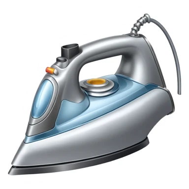 clothes iron sticker