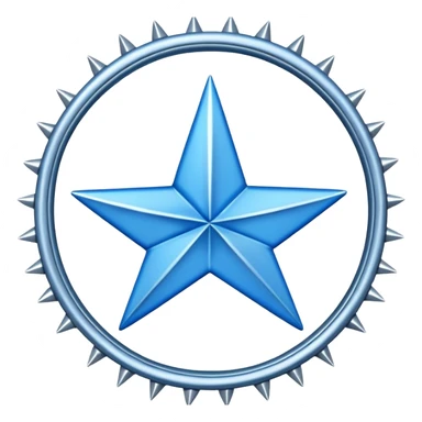 сделав мне галочку телеграм которая обведена в колючий круг синий круг вот как круг к которому прикрепили шипы sticker