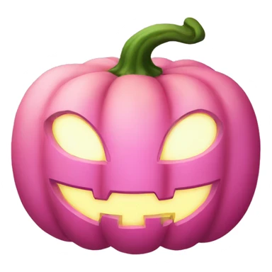 pink pumpkin sticker