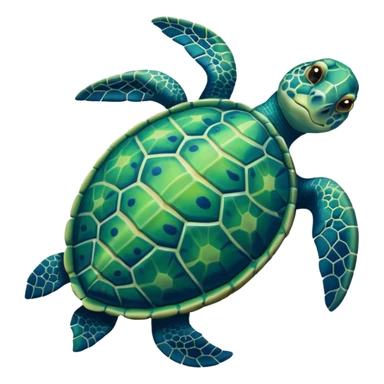 sea turtle sticker