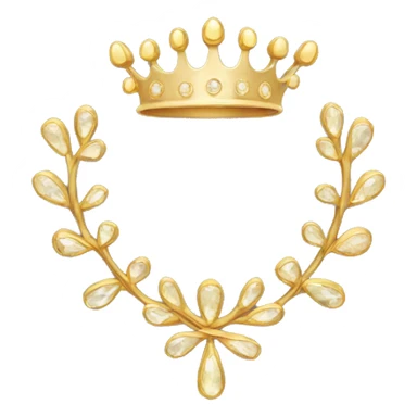 couronne bijoux sticker