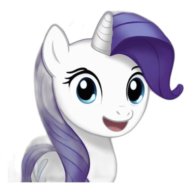 Rarity mlp sticker