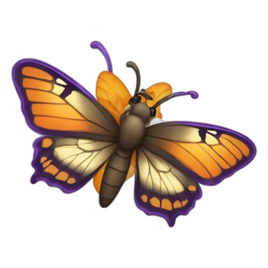 To pimp a butterfly sticker