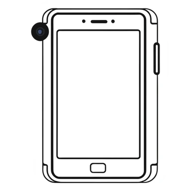 smartphone with social media icons sticker