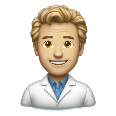 Dr Sam Beckett in the Quantum Leap accelerator sticker