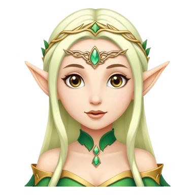 Diva elf princess sticker