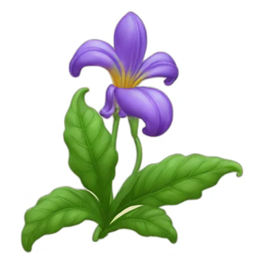 Fleur de canabis sticker