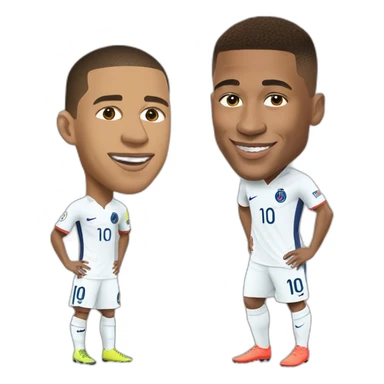 Mbappe-with-Neymar sticker