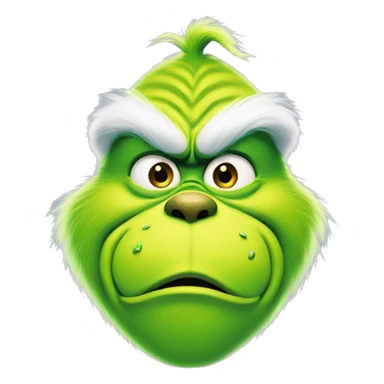 The grinch sticker