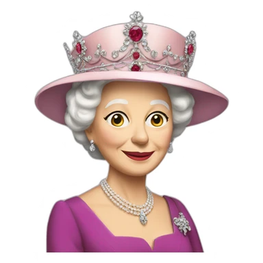 Queen elisabeth sticker