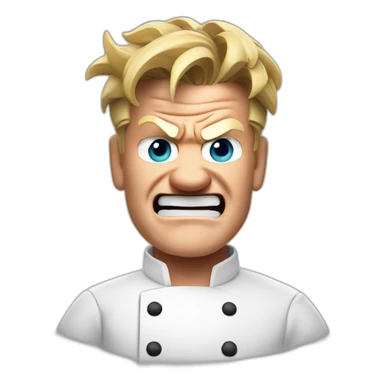 raging gordon ramsay sticker