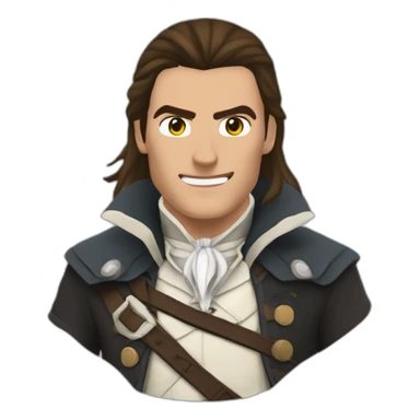 Connor Kenway Assassin's Creed sticker
