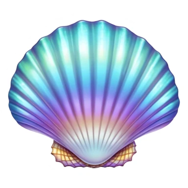 Coquillage avec de la nacre  sticker