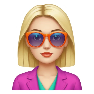 Grace Stephenson (Janet Planet) from Confidence Man sticker