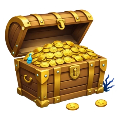 Coral Reef Treasure sticker