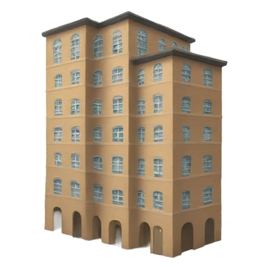 several multi-story buildings sticker