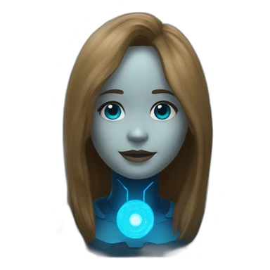 cortana hologram sticker