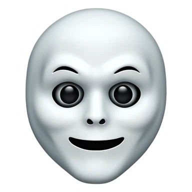 Man mit Ghost Face Maske  sticker