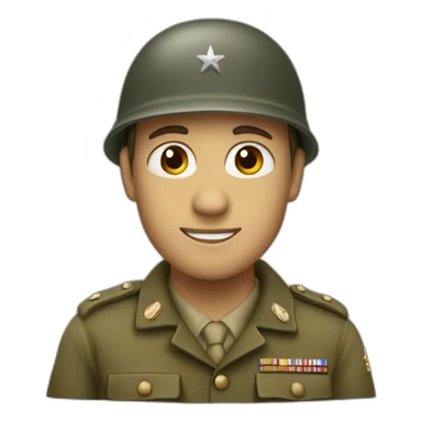 Soldier of the Second World War sticker