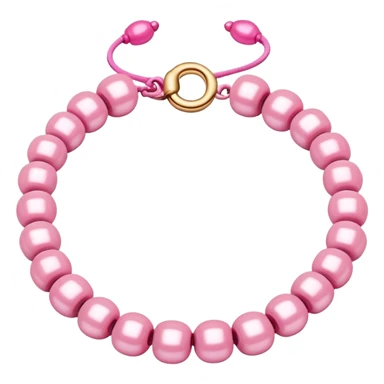 Pink bracelet sticker